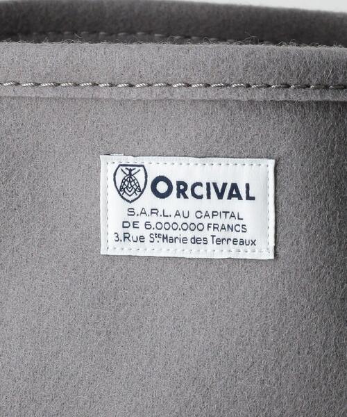 ORCIVAL（オーシバル）の「＜ORCIVAL（オーシバル）＞メルトン トートバッグ S（トートバッグ・レディース・オフホワイト/モカ/ライラック・FREE）」の9枚目の写真
