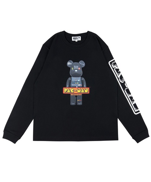 MLE BE@RTEE “PAC-MAN L/S”（Tシャツ/カットソー）｜MEDICOM TOY LIFE ENTERTAINMENT（メディコムトイライフエンターテイメント） 5,683円