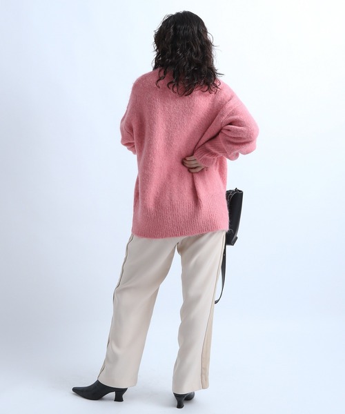 eL(エル)の「【eL】3G Clear Color Pullover/255112(ニット/セーター・レディース・ライトグレー/ピンク/グリーン・FREE)」の19枚目の写真