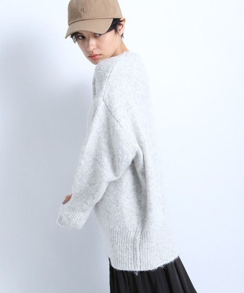 eL(エル)の「【eL】3G Clear Color Pullover/255112(ニット/セーター・レディース・ライトグレー/ピンク/グリーン・FREE)」の14枚目の写真