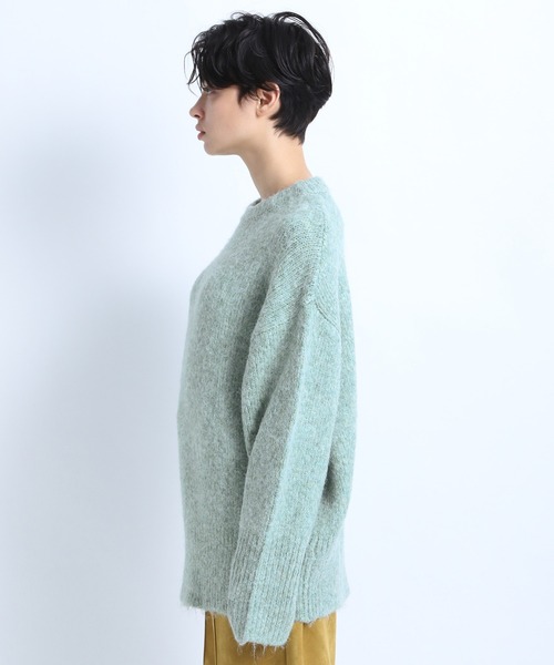 eL(エル)の「【eL】3G Clear Color Pullover/255112(ニット/セーター・レディース・ライトグレー/ピンク/グリーン・FREE)」の21枚目の写真