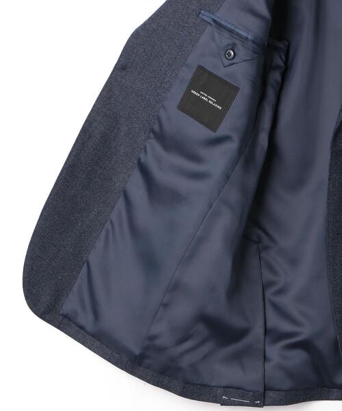 green label relaxing(グリーンレーベルリラクシング)の「<CANONICO(カノニコ)>ミルド織無地 2B S/RV ジャケット(テーラードジャケット・メンズ・ロイヤルブルー/ダークグレー・52/46/44/48/42/50)」の16枚目の写真