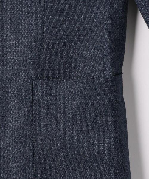 green label relaxing(グリーンレーベルリラクシング)の「<CANONICO(カノニコ)>ミルド織無地 2B S/RV ジャケット(テーラードジャケット・メンズ・ロイヤルブルー/ダークグレー・52/46/44/48/42/50)」の17枚目の写真