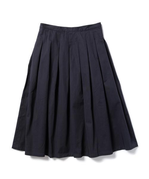 BEAMS BOY（ビームスボーイ）の「【FUDGE5月号掲載】BEAMS BOY / チノプリーツ スカート（スカート・レディース・カーキ/ネイビー・ONE SIZE）」の6枚目の写真