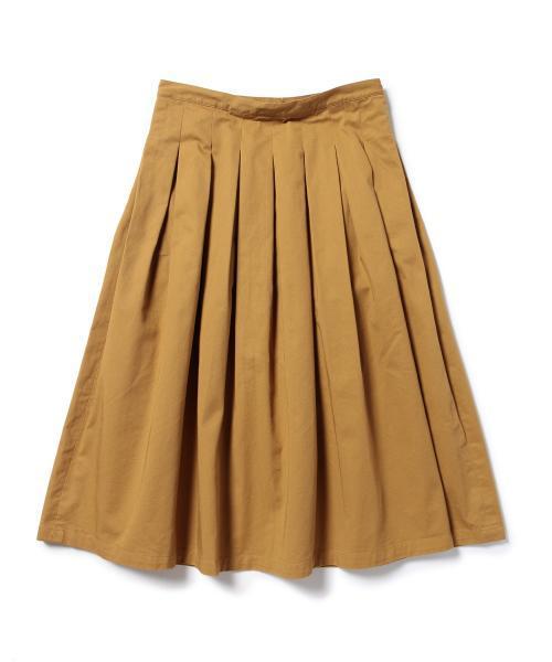 BEAMS BOY（ビームスボーイ）の「【FUDGE5月号掲載】BEAMS BOY / チノプリーツ スカート（スカート・レディース・カーキ/ネイビー・ONE SIZE）」の5枚目の写真