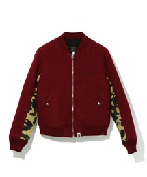 WOOL BOMBER JACKET L