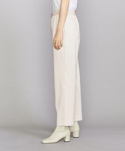 BEAUTY&YOUTH UNITED ARROWS（ビューティーアンドユースユナイテッドアローズ）の「BY サテンドローストイージーパンツ -ウォッシャブル-（その他パンツ・レディース・オフホワイト/ブラック/オレンジ・L/M/S）」の12枚目の写真
