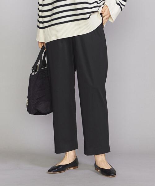 BEAUTY&YOUTH UNITED ARROWS（ビューティーアンドユースユナイテッドアローズ）の「BY サテンドローストイージーパンツ -ウォッシャブル-（その他パンツ・レディース・オフホワイト/ブラック/オレンジ・L/M/S）」の5枚目の写真