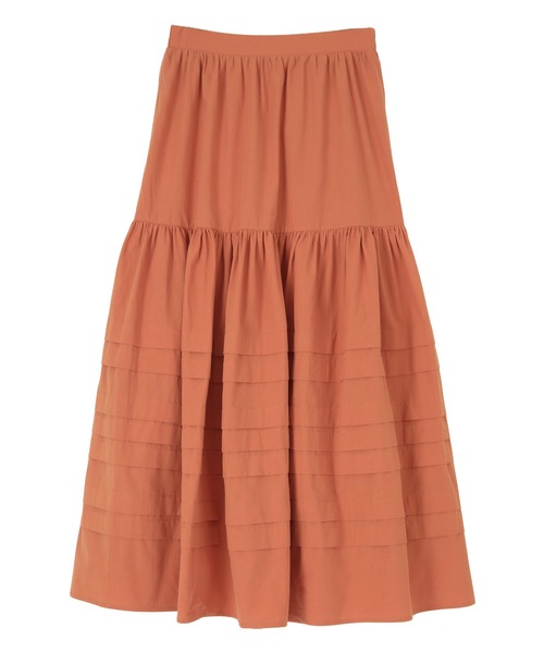 titivate（ティティベイト）の「ﾃﾞｻﾞｲﾝﾀｯｸﾎﾞﾘｭｰﾑｽｶｰﾄ（スカート・レディース・オフホワイト/パープル/オレンジ/ブラック・M/L/S）」の16枚目の写真