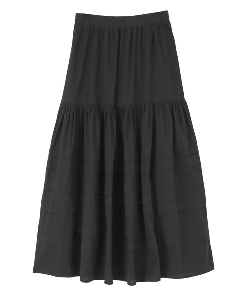 titivate（ティティベイト）の「ﾃﾞｻﾞｲﾝﾀｯｸﾎﾞﾘｭｰﾑｽｶｰﾄ（スカート・レディース・オフホワイト/パープル/オレンジ/ブラック・M/L/S）」の14枚目の写真