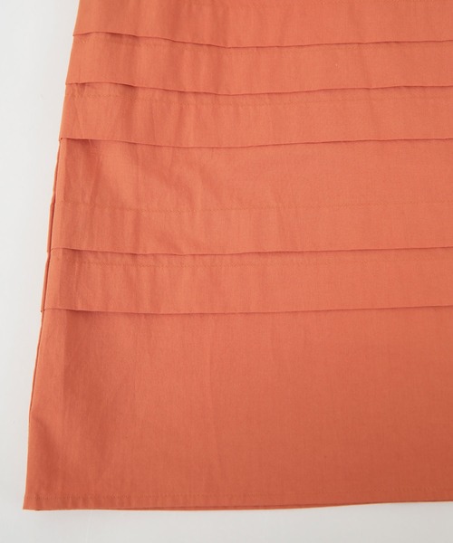 titivate（ティティベイト）の「ﾃﾞｻﾞｲﾝﾀｯｸﾎﾞﾘｭｰﾑｽｶｰﾄ（スカート・レディース・オフホワイト/パープル/オレンジ/ブラック・M/L/S）」の9枚目の写真