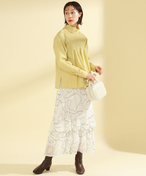 Ray BEAMS（レイビームス）の「YAHKI / ダブル フェイス ミニ ショルダー バッグ（ショルダーバッグ・レディース・ホワイト/ブラック・ONE SIZE）」の4枚目の写真