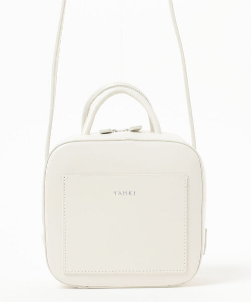 Ray BEAMS（レイビームス）の「YAHKI / ダブル フェイス ミニ ショルダー バッグ（ショルダーバッグ・レディース・ホワイト/ブラック・ONE SIZE）」の11枚目の写真