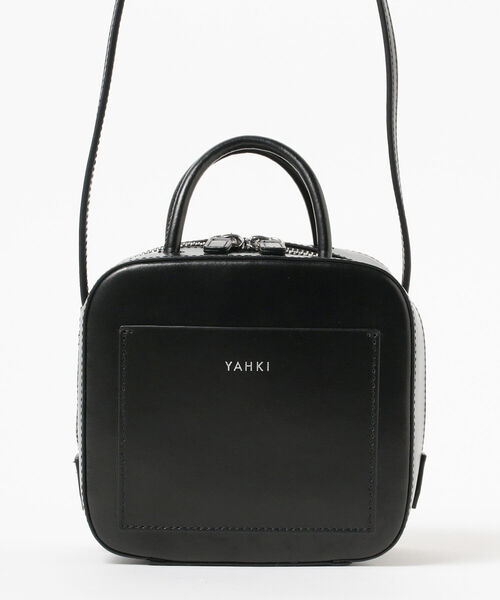 Ray BEAMS（レイビームス）の「YAHKI / ダブル フェイス ミニ ショルダー バッグ（ショルダーバッグ・レディース・ホワイト/ブラック・ONE SIZE）」の18枚目の写真