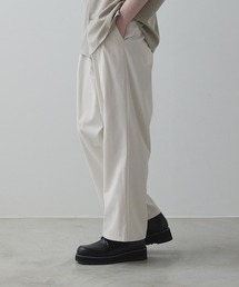【CLEL】Deep 2 Tuck Wide Pants / ディープ2タック ワイドパンツ