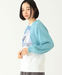 BEAMS BOY | BEAMS BOY / 7ゲージ コットン アクリル ボレロ(カーディガン/ボレロ)