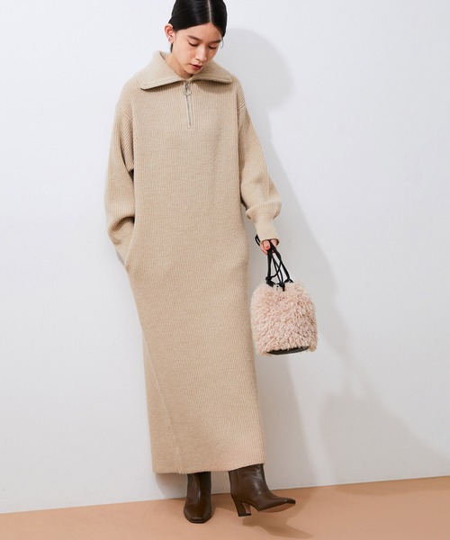 アウトレット店舗 Web限定 セーラーカラー片畦ワンピース ワンピース Adam Et Rope アダムエロペ のファッション通販 Zozotown