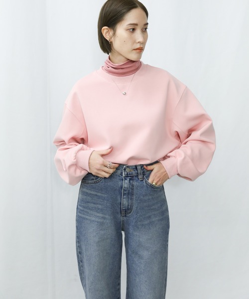 select MOCA(セレクトモカ)の「サイドスリットテーパードデニムパンツ(デニムパンツ・レディース・インディゴブルー/ライトインディゴブルー・SMALL/MEDIUM/LARGE)」の7枚目の写真