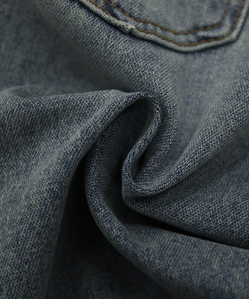 select MOCA(セレクトモカ)の「サイドスリットテーパードデニムパンツ(デニムパンツ・レディース・インディゴブルー/ライトインディゴブルー・SMALL/MEDIUM/LARGE)」の19枚目の写真