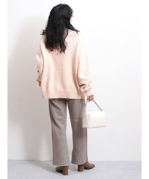 Ungrid(アングリッド)の「【WEB限定】ジャカード編みニットパンツ(その他パンツ・レディース・ブラウン/カーキ/キャメル・FREE)」の10枚目の写真