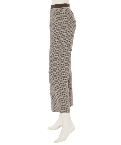 Ungrid(アングリッド)の「【WEB限定】ジャカード編みニットパンツ(その他パンツ・レディース・ブラウン/カーキ/キャメル・FREE)」の16枚目の写真