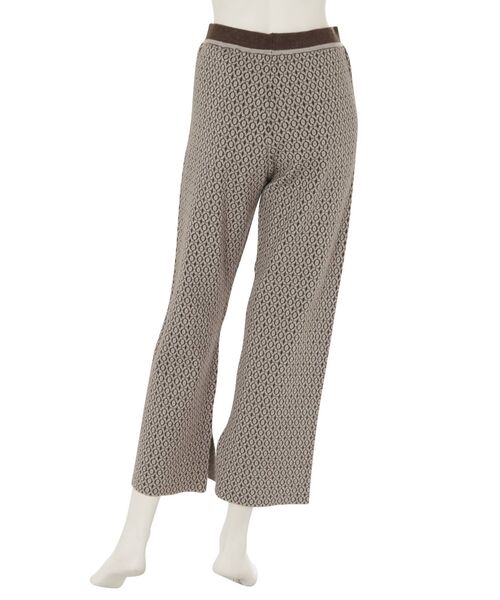 Ungrid(アングリッド)の「【WEB限定】ジャカード編みニットパンツ(その他パンツ・レディース・ブラウン/カーキ/キャメル・FREE)」の17枚目の写真