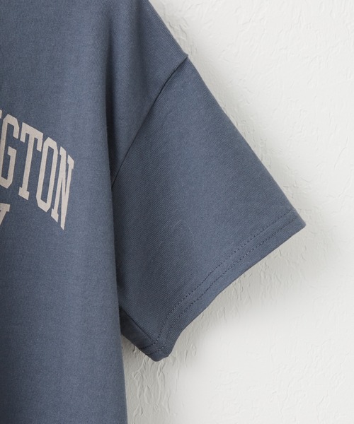 CIAOPANIC TYPY（チャオパニックティピー）の「【KIDS】USAカレッジTee（Tシャツ/カットソー・キッズ・アイボリー/ネイビー/イエロー・SMALL/MEDIUM/LARGE/X-LARGE/XX-LARGE）」の11枚目の写真