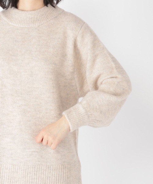 studio CLIP（スタディオクリップ）の「【WEB限定】洗える5ゲージハイネックプルオーバー（ニット/セーター・レディース・ピンク/グリーン/アイボリー/キャメル/チャコール・MEDIUM/LARGE）」の19枚目の写真