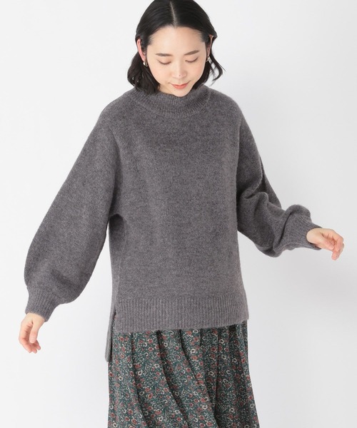 studio CLIP（スタディオクリップ）の「【WEB限定】洗える5ゲージハイネックプルオーバー（ニット/セーター・レディース・ピンク/グリーン/アイボリー/キャメル/チャコール・MEDIUM/LARGE）」の10枚目の写真