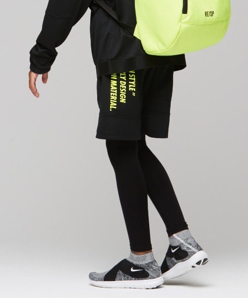 RE/SP（アールイーエスピー）の「RE/SP Leggings / アールイーエスピー レギンス（その他パンツ・キッズ・ブラック・3/4/2/1）」の4枚目の写真