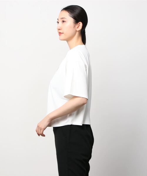 Hurley （ハーレー）の「Hurley/ハーレー 水陸両用ショート丈フロントロゴTシャツ/ラッシュガード   WSS2200010（Tシャツ/カットソー・レディース・ホワイト/ブラック/カーキ・S/M）」の8枚目の写真