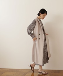 NATURAL BEAUTY BASIC | リネンライクロングジレ(ベスト)