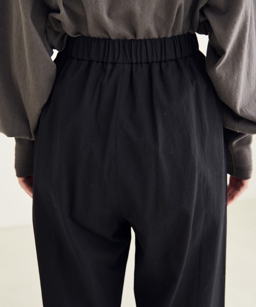SALON adam et rope'（サロン アダム エ ロペ）の「【洗える】裾スカラップパンツ（その他パンツ・レディース・ホワイト/ブラック・FREE）」の21枚目の写真