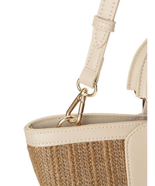 RESEXXY（リゼクシー）の「ミックスマテリアルバッグ（ハンドバッグ・レディース・ベージュ/ブラウン・FREE）」の17枚目の写真