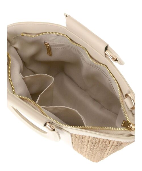 RESEXXY（リゼクシー）の「ミックスマテリアルバッグ（ハンドバッグ・レディース・ベージュ/ブラウン・FREE）」の18枚目の写真