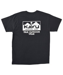 KAVU/カブー トゥルーロゴ ルーズシルエット バックプリントTシャツ 19821630