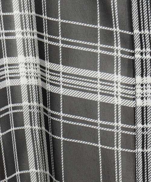 PINK-latte（ピンクラテ）の「◆シアーチェックシャツ（シャツ/ブラウス・キッズ・ホワイト系4/サックスブルー系1/ブラック系1・16/14/15 ）」の11枚目の写真