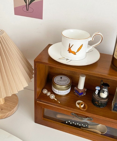 Made in I（メイドインアイ）の「アンティークメディスンキャビネット（収納グッズ・レディース・ブラウン・FREE）」の3枚目の写真