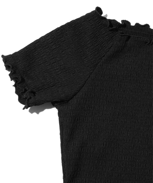 Levi's(リーバイス)の「オフショルダートップス CAVIAR(Tシャツ/カットソー・レディース・ブラック・M/S/XS)」の12枚目の写真