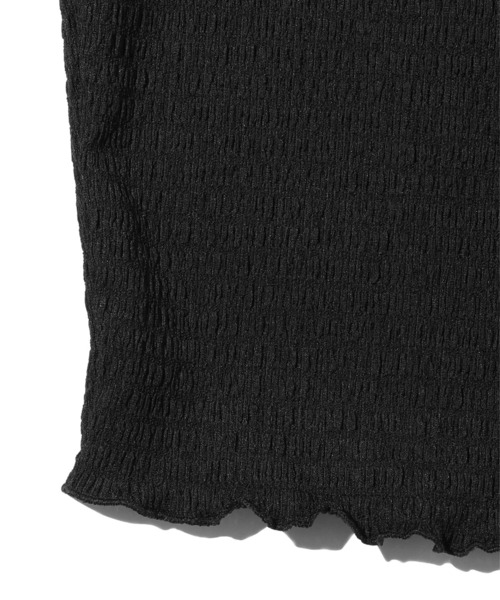 Levi's(リーバイス)の「オフショルダートップス CAVIAR(Tシャツ/カットソー・レディース・ブラック・M/S/XS)」の13枚目の写真