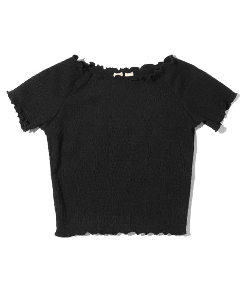 Levi's(リーバイス)の「オフショルダートップス CAVIAR(Tシャツ/カットソー・レディース・ブラック・M/S/XS)」の9枚目の写真
