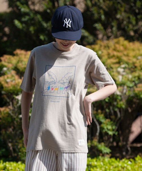 LB/S (エルビーエス)の「ESPACE VERT別注 コットン100% 表面感あるスラブ生地 ペンギンプリントTシャツ(Tシャツ/カットソー・メンズ・その他/その他1/その他2/その他3/その他4/その他5/その他6・MEDIUM/LARGE/X-LARGE)」の5枚目の写真