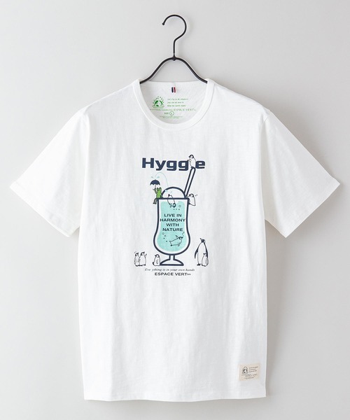 LB/S (エルビーエス)の「ESPACE VERT別注 コットン100% 表面感あるスラブ生地 ペンギンプリントTシャツ(Tシャツ/カットソー・メンズ・その他/その他1/その他2/その他3/その他4/その他5/その他6・MEDIUM/LARGE/X-LARGE)」の8枚目の写真
