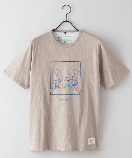 LB/S (エルビーエス)の「ESPACE VERT別注 コットン100% 表面感あるスラブ生地 ペンギンプリントTシャツ(Tシャツ/カットソー・メンズ・その他/その他1/その他2/その他3/その他4/その他5/その他6・MEDIUM/LARGE/X-LARGE)」の19枚目の写真