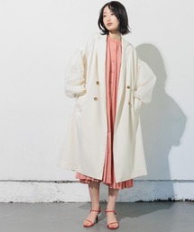 Limue（リミュ）の「オーガンジースリーブビッグコート（チェスターコート）」