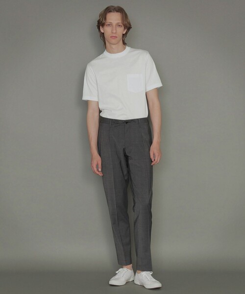 MACKINTOSH LONDON（マッキントッシュ ロンドン）の「【Breasy Jacket】トロピカル無地セットアップパンツ（その他パンツ・メンズ・ネイビー/チャコールグレー・40/38/42/36）」の3枚目の写真