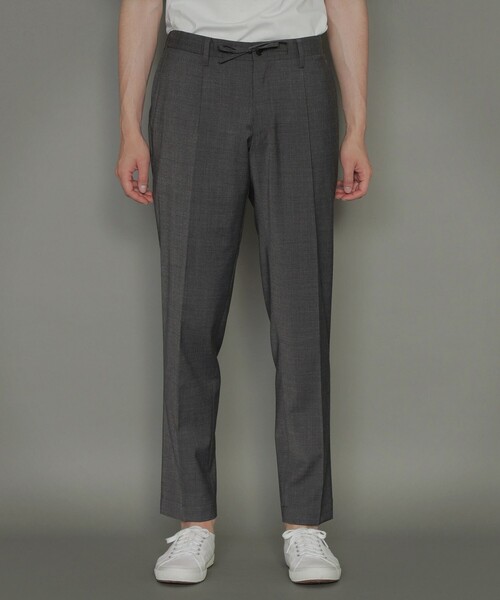 MACKINTOSH LONDON（マッキントッシュ ロンドン）の「【Breasy Jacket】トロピカル無地セットアップパンツ（その他パンツ・メンズ・ネイビー/チャコールグレー・40/38/42/36）」の6枚目の写真