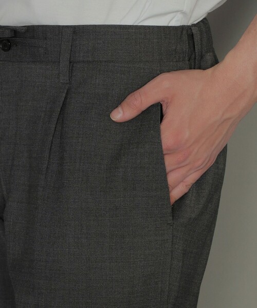 MACKINTOSH LONDON（マッキントッシュ ロンドン）の「【Breasy Jacket】トロピカル無地セットアップパンツ（その他パンツ・メンズ・ネイビー/チャコールグレー・40/38/42/36）」の8枚目の写真