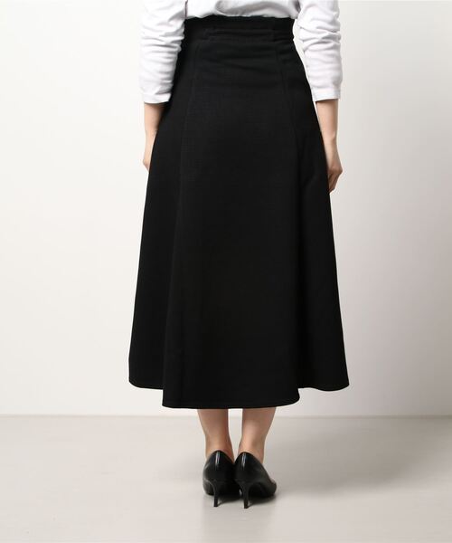 ANDGEEBEE（アンジービー）の「ワッフルスカート（スカート・レディース・ホワイト/ブラック・MEDIUM）」の4枚目の写真