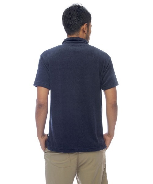 BILLABONG(ビラボン)の「BILLABONG メンズ PILE POLO ポロシャツ 【2022年春夏モデル】/ビラボンポロシャツ(ポロシャツ・メンズ・ネイビー/ホワイト/グレー・MEDIUM/X-LARGE/LARGE)」の6枚目の写真